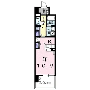 ケイマイティ【5階】の間取り