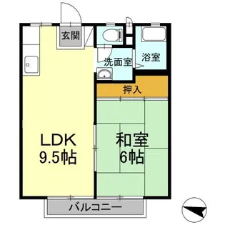 シルキーハイツ【2階】の間取り