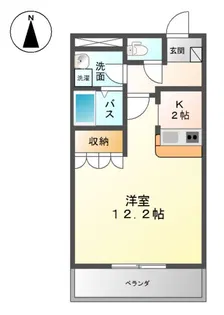 パークサイド【1階】の間取り