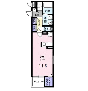 サンリット Ⅱ【3階】の間取り