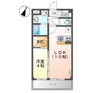 アレビアン【1階】の間取り