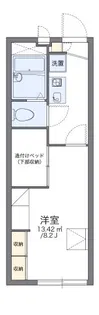 レオパレス津島マンション第3【104号室】の間取り