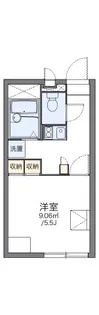 レオパレスR&J【1階】の間取り
