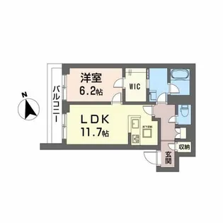 ピュア ハーモニー【1階】の間取り
