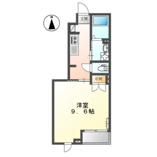 レモンガーデン【1階】の間取り