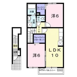 フィオーレ【2階】の間取り