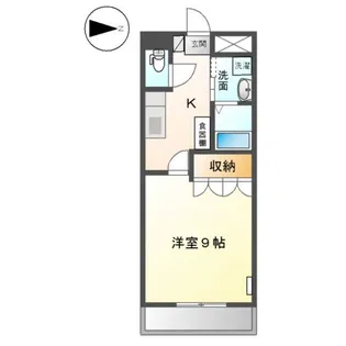 ネオプラザ【1階】の間取り