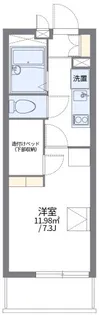 レオパレスウエル【309号室】の間取り