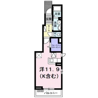 ルーチェ【1階】の間取り