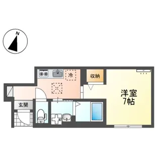 Kテラス【1階】の間取り