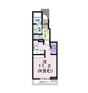 フェリオ【1階】の間取り