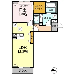 Esperanza【1階】の間取り