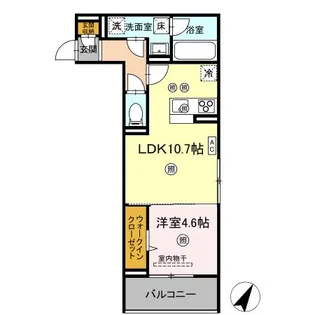 D-residence Amitie(アミティエ)【1階】の間取り