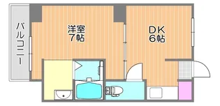 ヴィラナリー児島1号棟【5階】の間取り