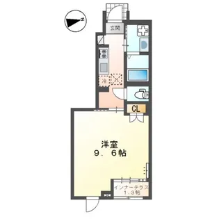 なごみコート【1階】の間取り