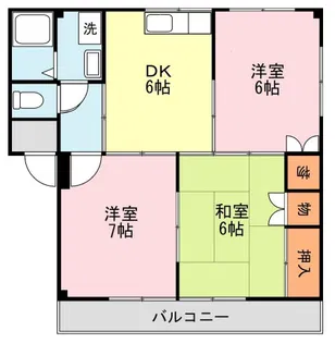 シャンボール【1階】の間取り