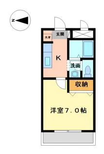 グランシャリオ【1階】の間取り