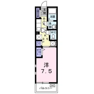ジョビアル コート【1階】の間取り