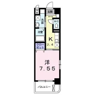 アルカンシェル【1階】の間取り