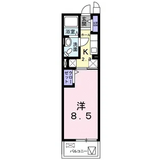 レガシーガーデンⅣ A【3階】の間取り