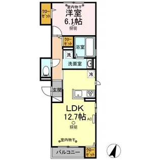 コルテ【2階】の間取り