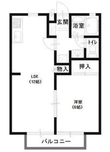 サンセレニティ【1階】の間取り