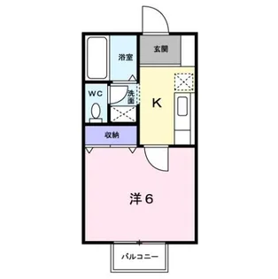 メイプルハイツ【1階】の間取り