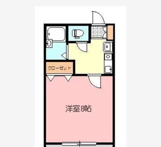 クレイドル志度Ⅱ【7号室】の間取り