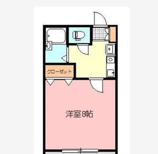 クレイドル志度Ⅱ【4号室】の間取り