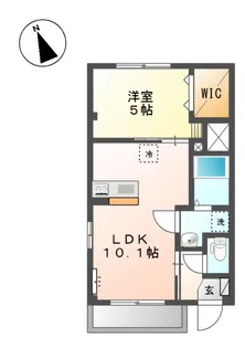 ララベルズ26【1階】の間取り