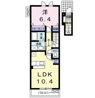 エンタープライズ・アマノ【2階】の間取り