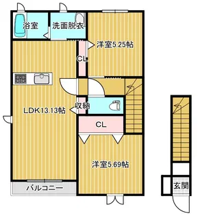 K-STYLE【2階】の間取り