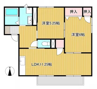 センチュリー21B【1階】の間取り