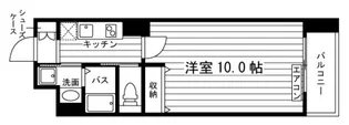 フォレスタ川崎医大東【715J号室】の間取り