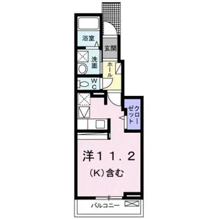 サンテールⅢ B【1階】の間取り