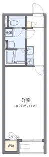 レオネクストアルファ【202号室】の間取り