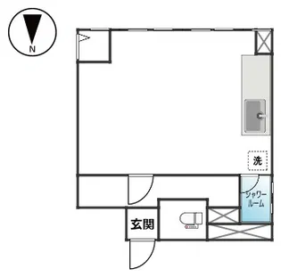 柳町ビル【4階】の間取り