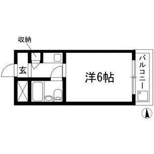 ドール堀田Ⅲ【206号室】の間取り
