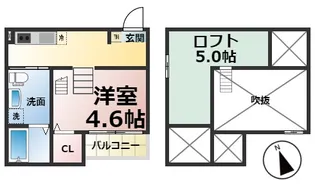 Fiore【203号室】の間取り