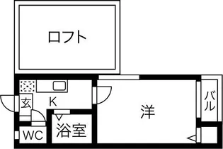 ハーモニアめいらく【202号室】の間取り