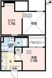 リヴェール鶴里【201号室】の間取り