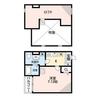 パルティーレ【203号室】の間取り