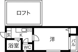 ハーモニアめいらく【101号室】の間取り