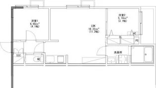 Tidy東海通【3階】の間取り