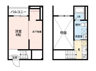 Avant unpas【205号室】の間取り