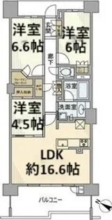 プラウド瑞穂汐路【205号室】の間取り