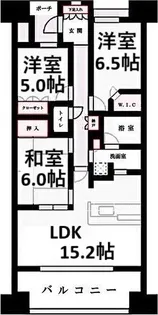 パークホームズ御器所【1304号室】の間取り