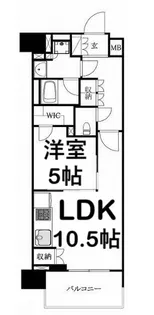 レーベン千種吹上AVANCE【1203号室】の間取り