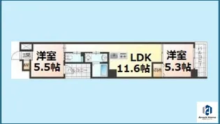 ノースゲート名駅【3階】の間取り