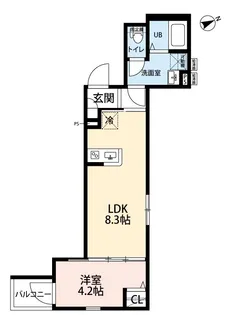 robot home 高畑2【1階】の間取り